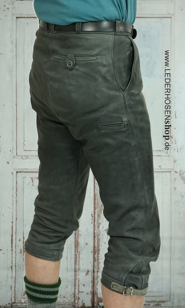 lederhose, hose, kniebund, paspel, twill-ähnlich,