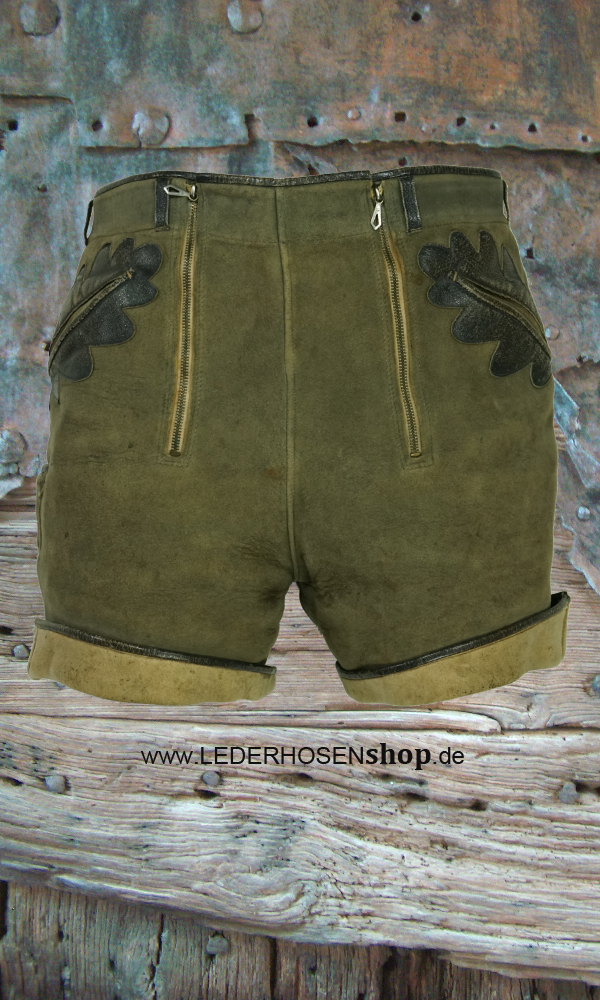 kurze Hirschlederhose Gr.50