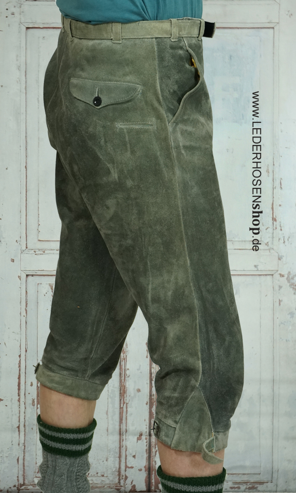 lederhose, grün, Cord, hortom, kniebundle,