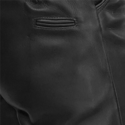 leder, jacke, tasche, taschenschnitt, schwarz,