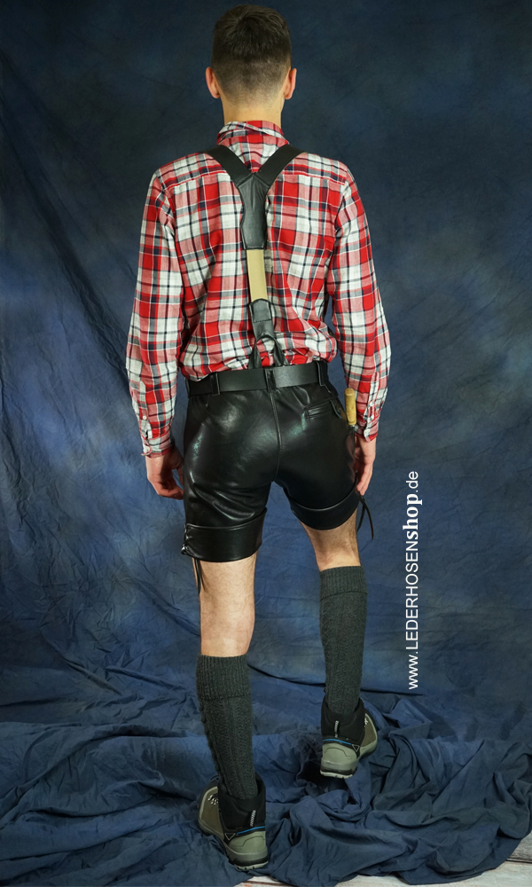 kurze Lederhose Scout lang - Gr.52
