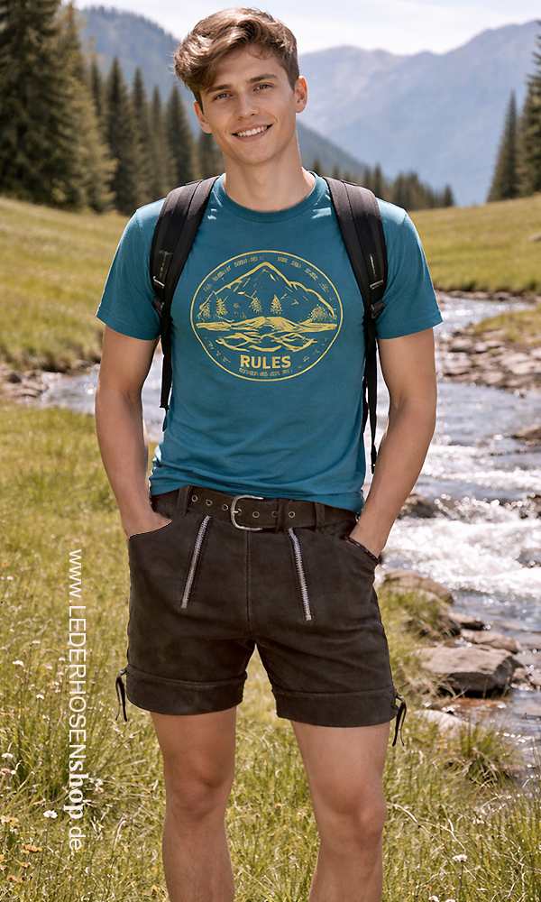 T-Shirt, Graphic tee, Berge, Outdoor, Rucksack,