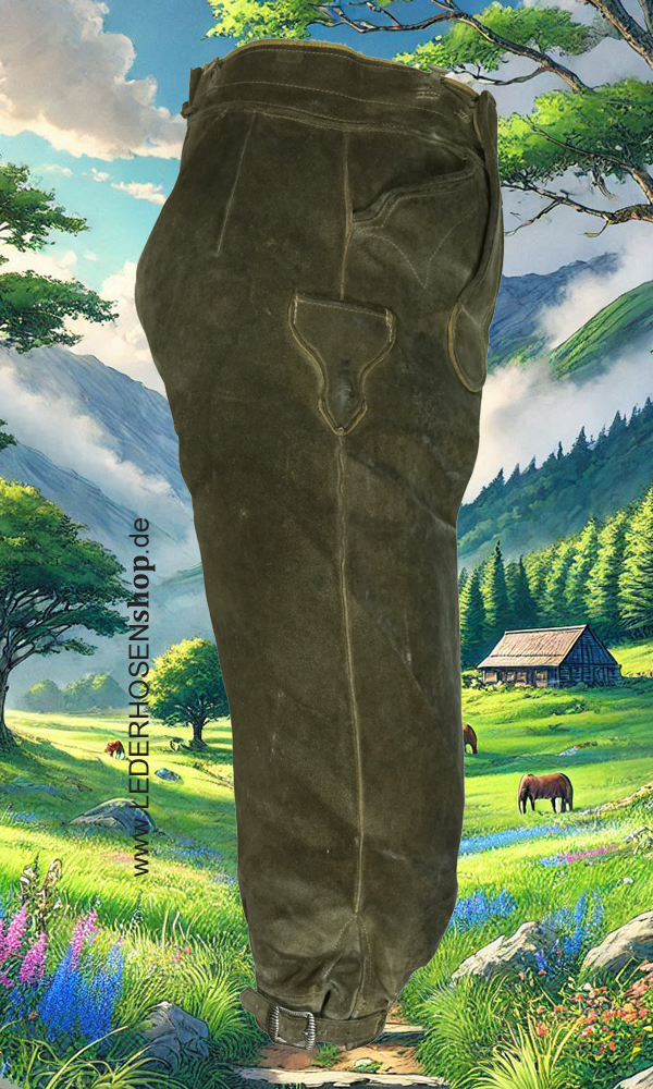 Kniebundlederhose Gr.164