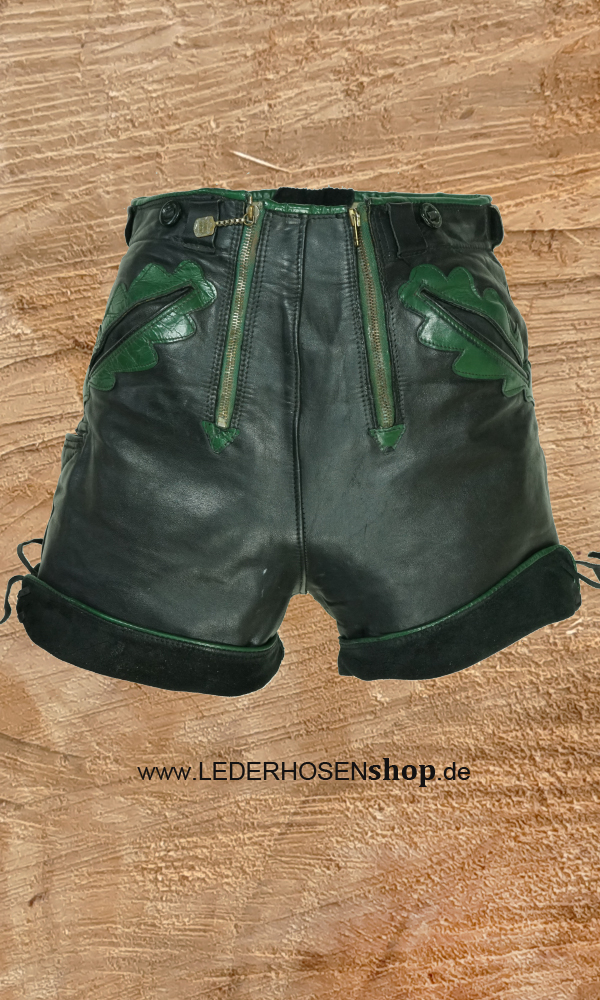 kurze Kinderlederhose Gr.44/164