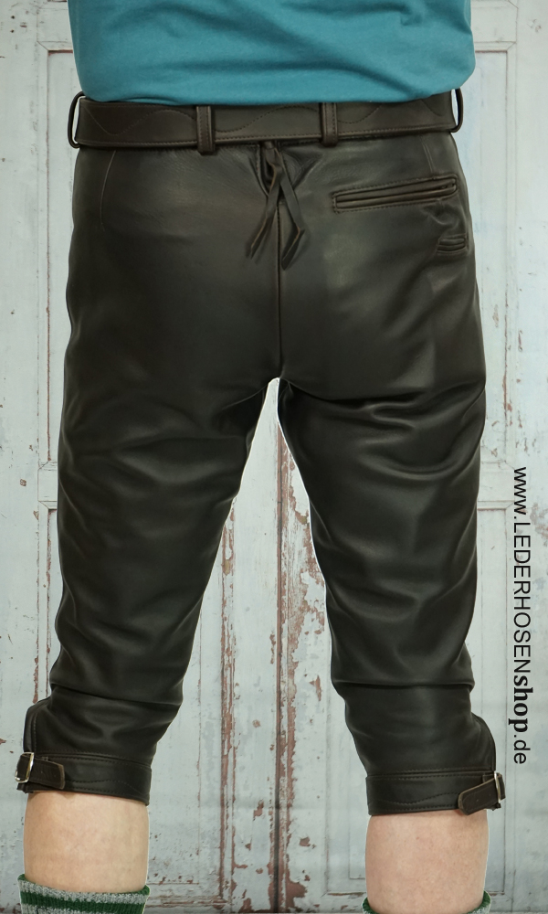 lederhose, kohle, knie-hosen, twill?, gürtel,