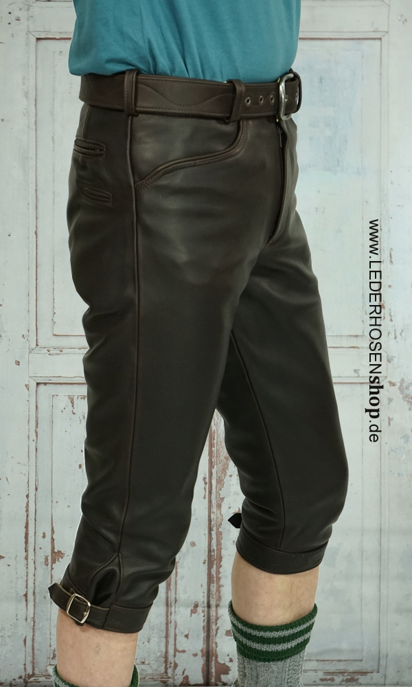 lederhose, leder, kordel, shorts, hosenlänge,