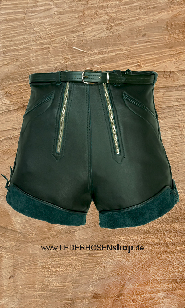 kurze Kinderlederhose Gr.158