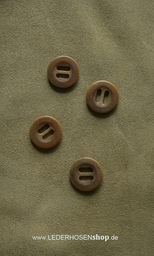 Lederhosenknöpfe - 4 Stück