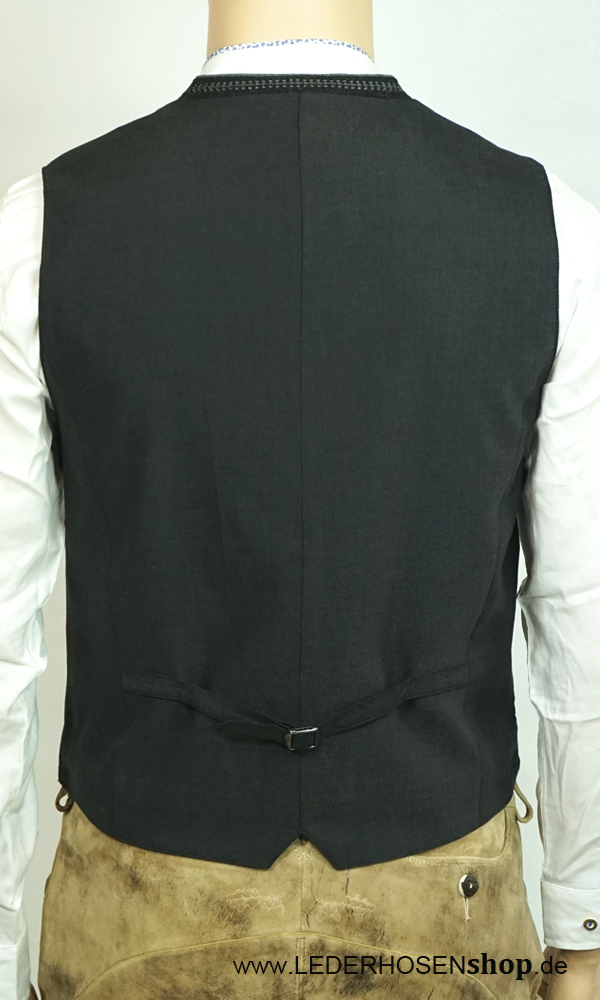 Weste, Gilet, Rückenansicht, Verstellbares Rückenteil, Gürtel mit Schnalle,