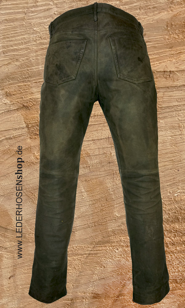 Stiefellederhose Gr.52/25