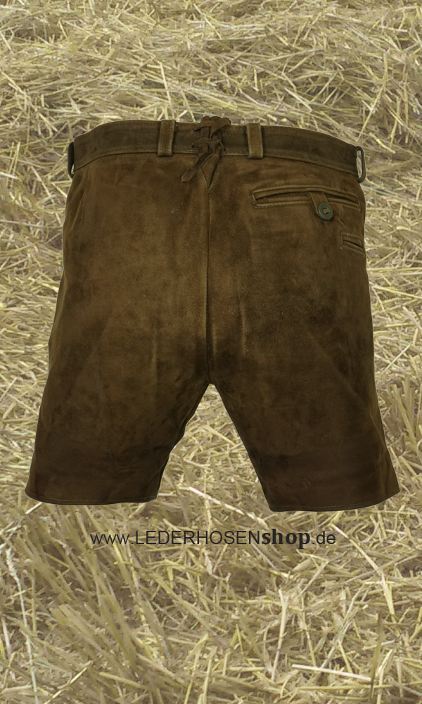 kurze Wildbocklederhose Gr.48