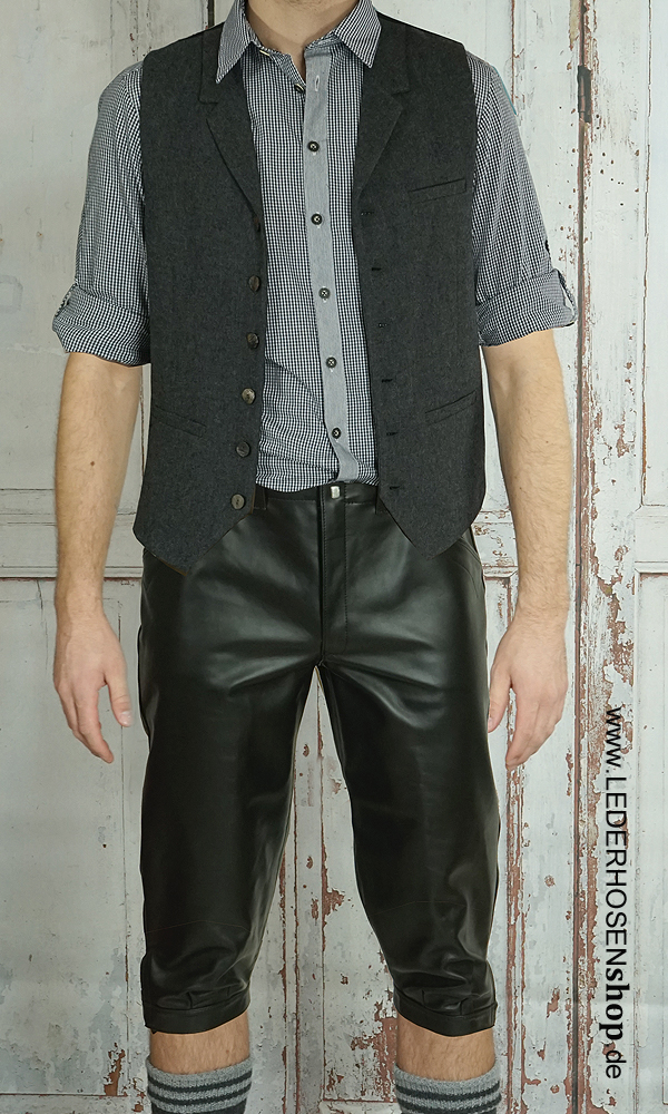 waistcoat, Vest, knöpft, grau, Hose, schmal, kariert,