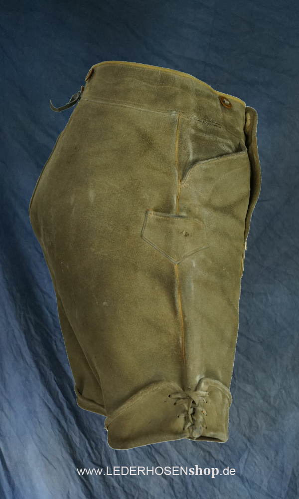 kurze Lederhose - Lieferung ohne Messer