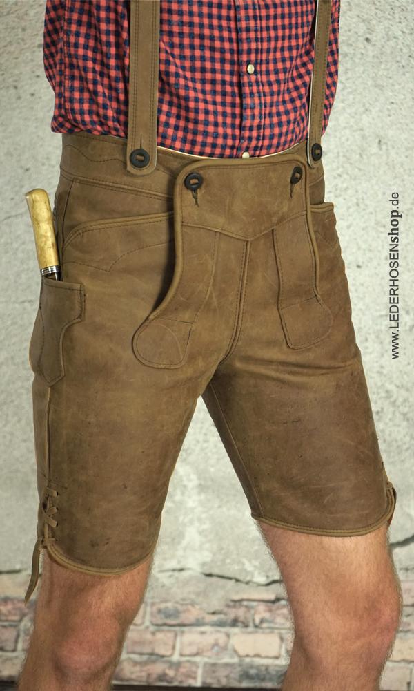 Urformlederhose aus Pferdeleder