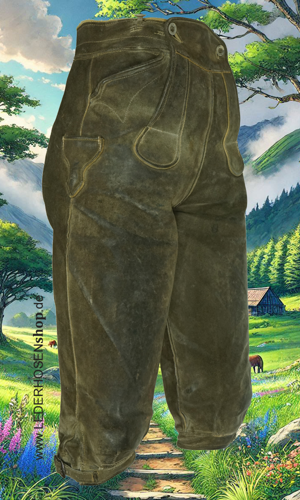 Kniebundlederhose Gr.164