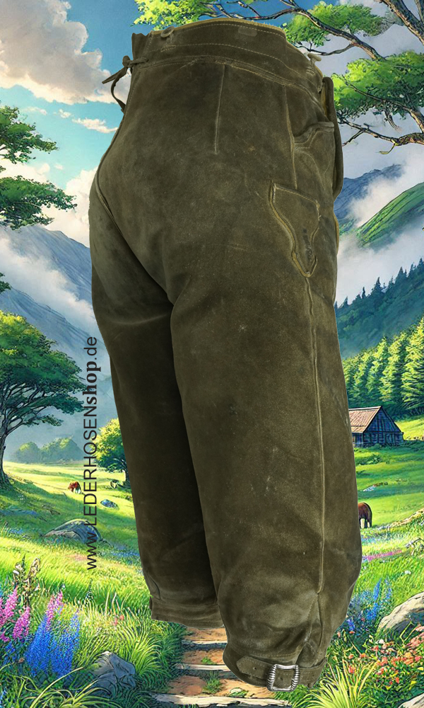 Kniebundlederhose Gr.164